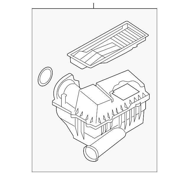 Air Cleaner Assembly 1K0-129-607-AG - View 28