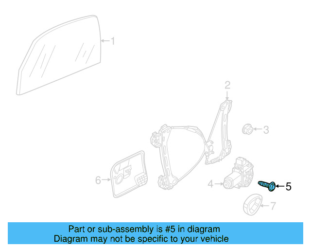 Window Motor Bolt 8Z0-837-691-C - View 20