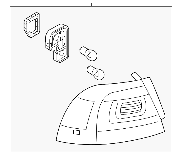 Tail Lamp Assembly 7P6-945-207-A - View 2