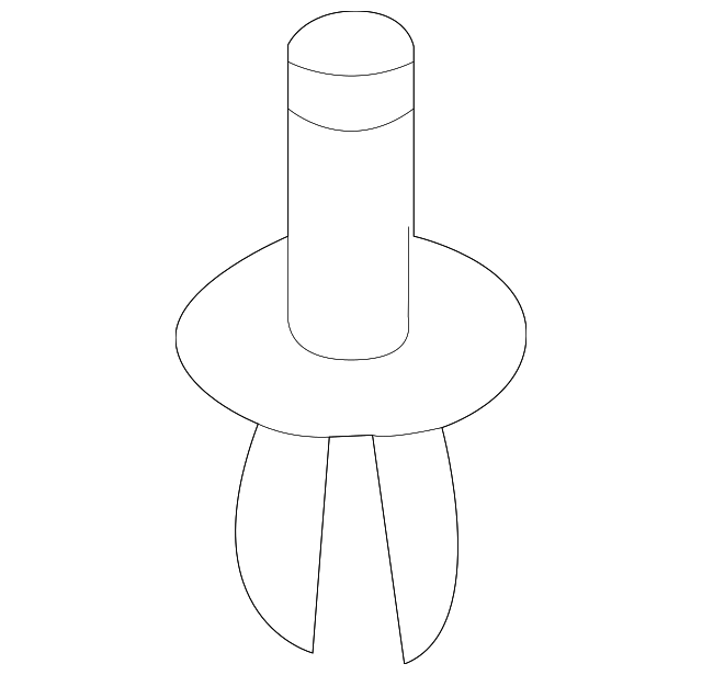 Defroster Duct Rivet 5K0-868-307 - View 10