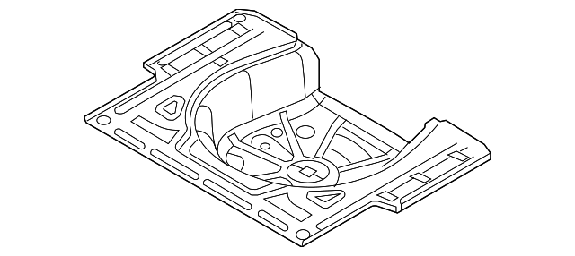 Floor Pan 1K5-813-114 - View 10