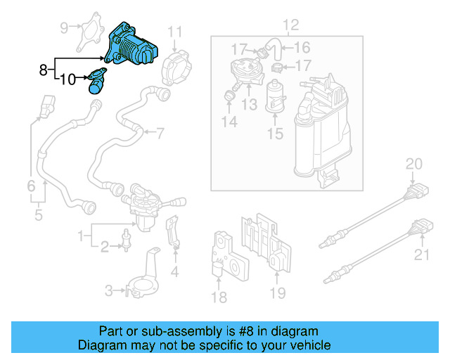 Valve 06K-131-097-L - View 7
