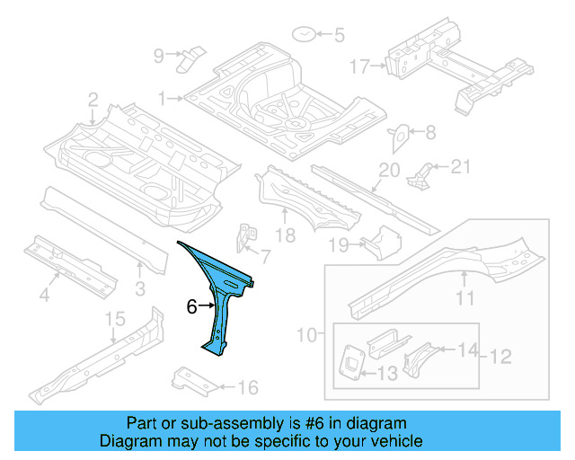 Seat Bracket 1K0-804-094-A - View 22