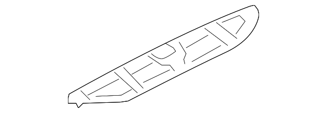 Defroster Grille 3C0-819-153-B-1QB - View 3