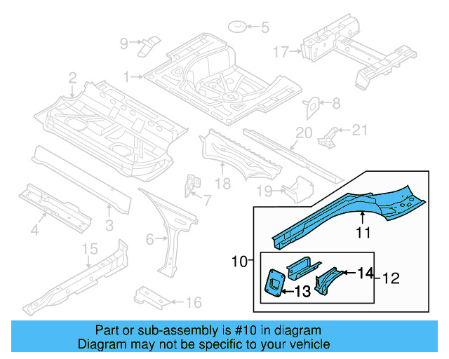 End Plate 1K0-804-473 - View 22