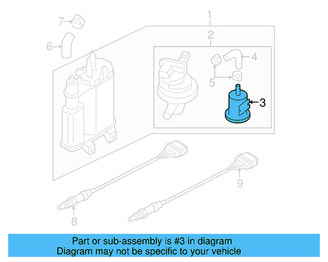 Vapor Canister Filter 1C0-906-621-A - View 35