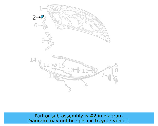 Hood Bumper 357-827-500-A - View 20
