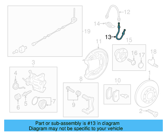 Brake Tube 1K0-611-764-L - View 23