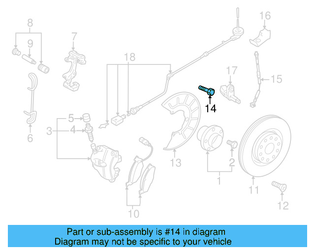 Splash Shield Bolt N-903-053-04 - View 3