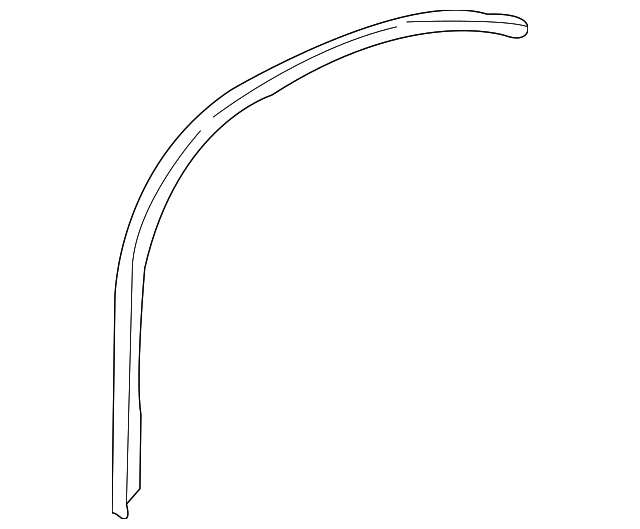 Strip Molding 3B5-853-709-F-B41 - View 3