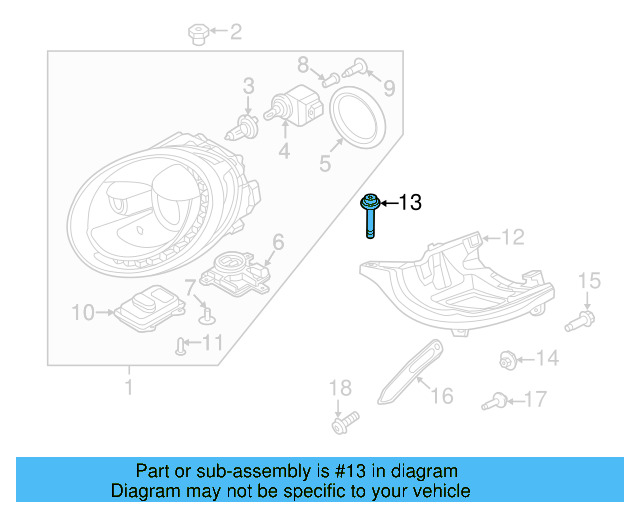 Bracket Upper Bolt N-910-345-01 - View 21