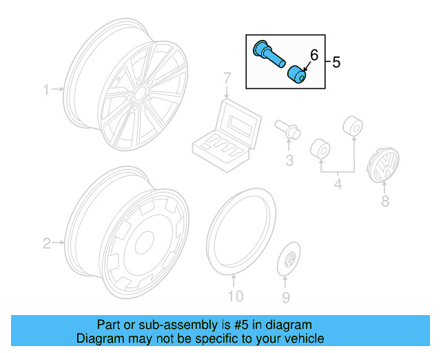 Valve Stem 839-601-361 - View 82