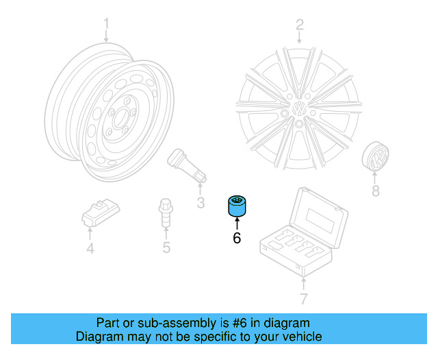 Valve Stem 839-601-361 - View 90