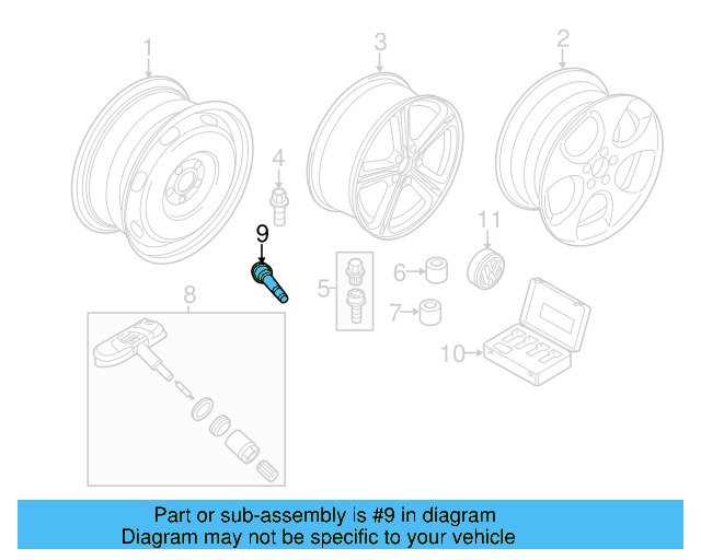 Valve Stem 839-601-361 - View 77