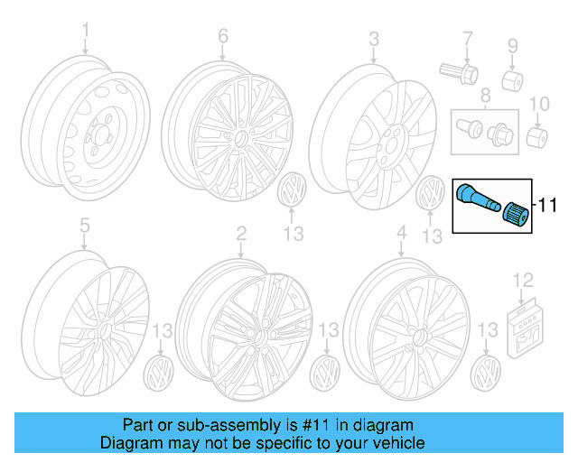 Valve Stem 839-601-361 - View 59