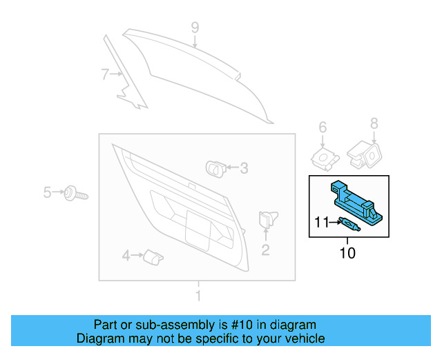 Luggage Lamp 3G0-947-101-A - View 56