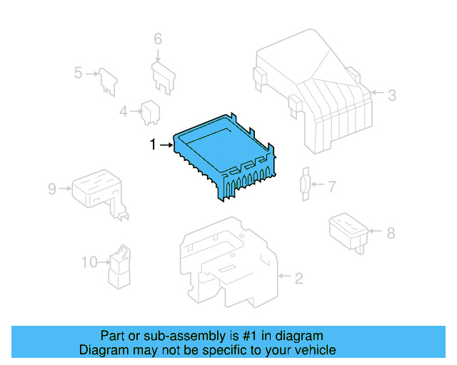 Fuse Box 1K1-941-824 - View 24