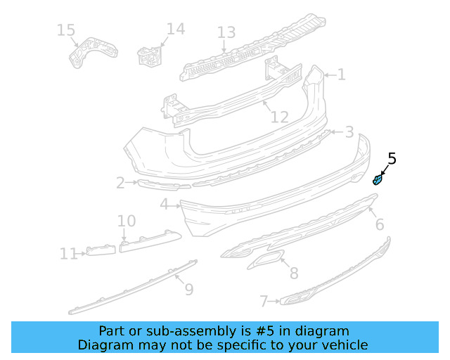 Tow Eye Cap 5NN-807-441-D-GRU