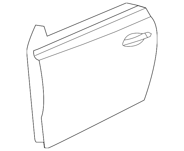 Door Shell 5C5-831-055-K - View 4