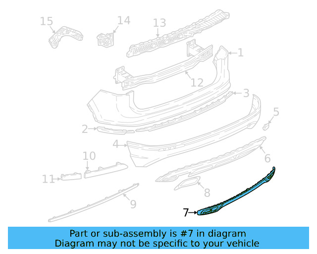 Lower Trim 5NN-807-811-041 - View 5