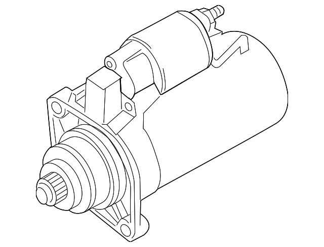Starter Motor 02M-911-021-B - View 10