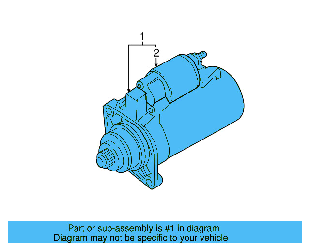 Starter Motor 02M-911-021-B - View 9