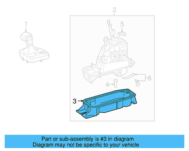 Shift Housing 1K0-713-061 - View 13