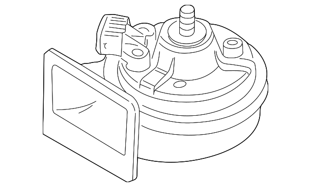 Low Note Horn 8W0-951-221 - View 26