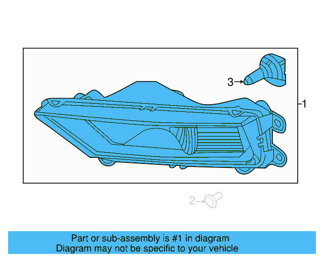 Fog Lamp Assembly 5NL-941-699 - View 3