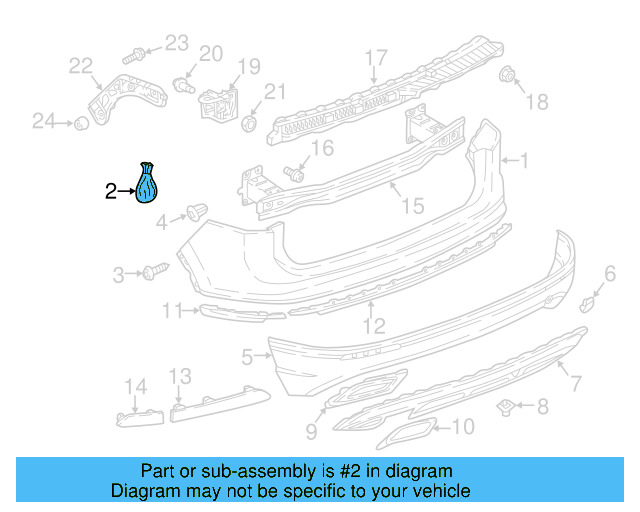 Impact Bar Bolt N-911-964-02 - View 10