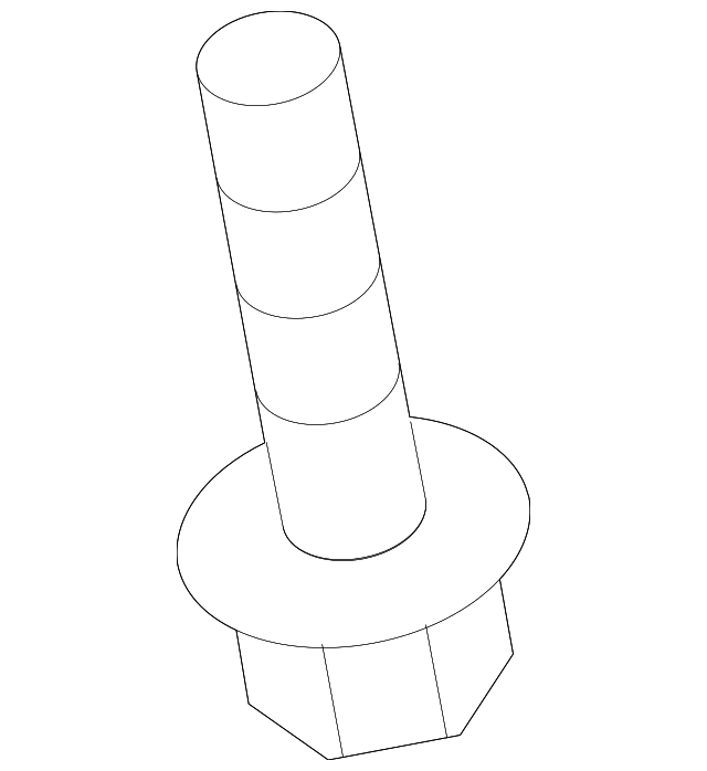 Steering Column Mount Bolt N-102-400-03 - View 35