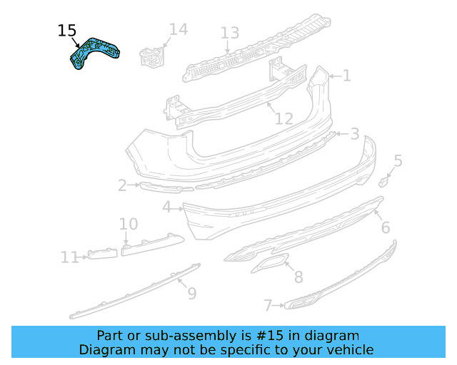 Guide Bracket 5NN-807-394 - View 6