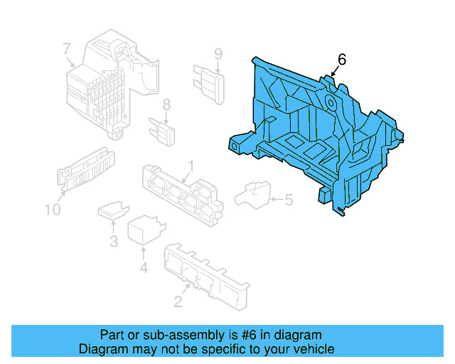 Relay Plate 4H0-937-527 - View 5