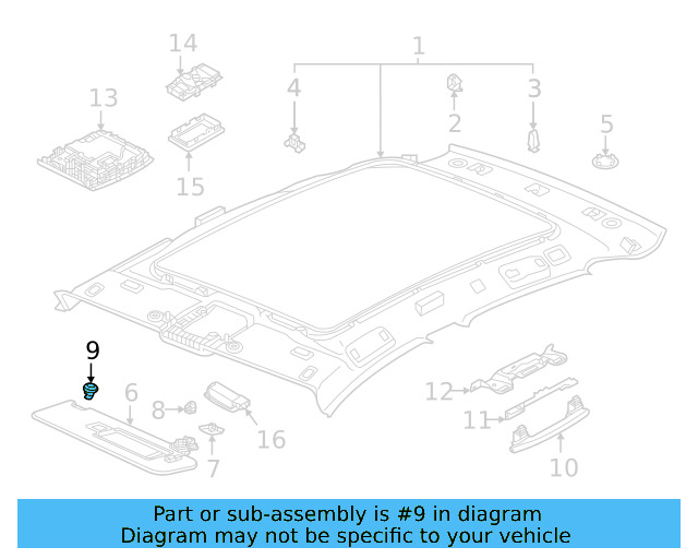 Sun 5G0-857-561-B-4PK