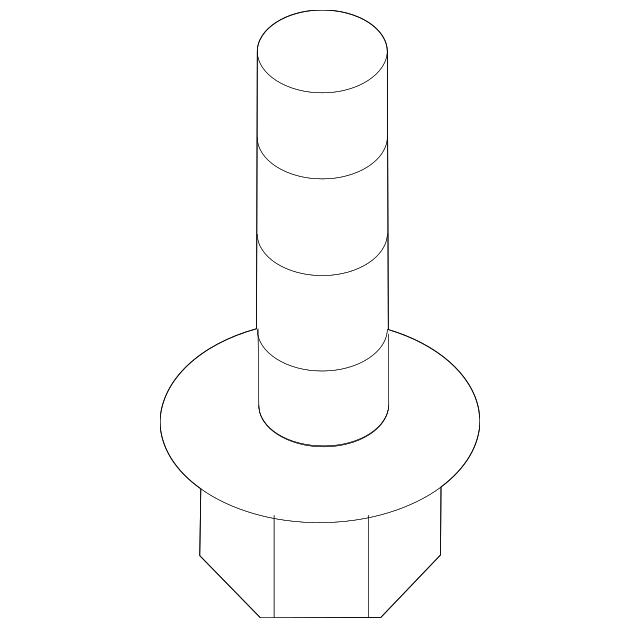 Impact Bar Bolt N-019-530-7 - View 82