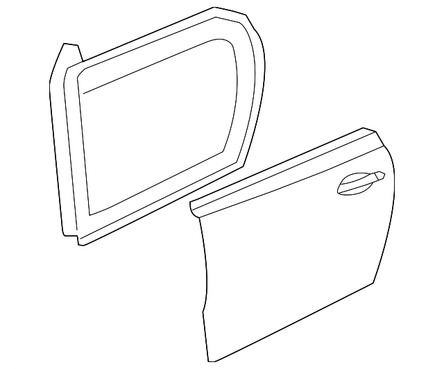 Door Shell 5C3-831-055-J