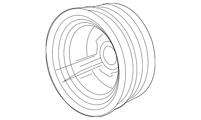 Crankshaft Damper 7B0-105-251-D - View 3