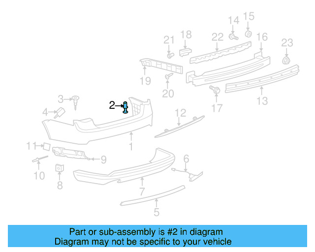Fender Liner Extension Screw N-103-546-02 - View 165