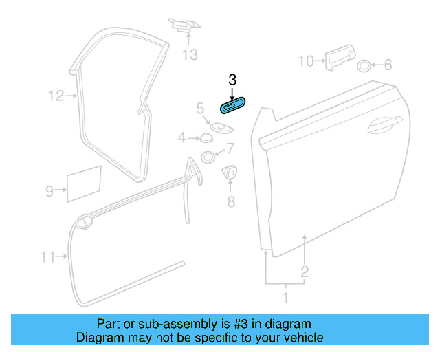Grommet 5C5-837-707-A - View 3