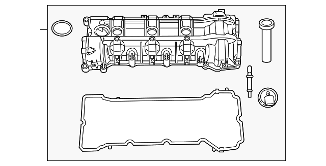 Valve Cover 7B0-103-470-K - View 3