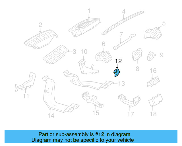 Temp Sensor 1K0-907-543-E - View 48
