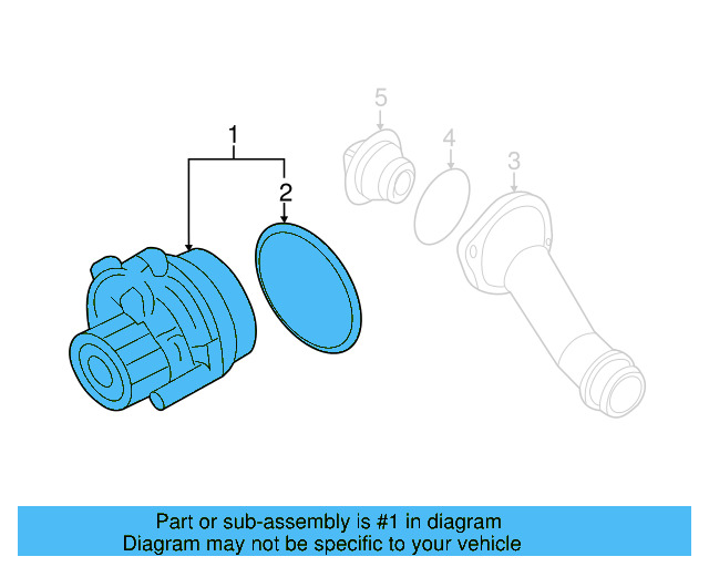 Water Pump Assembly 06A-121-012-G - View 19