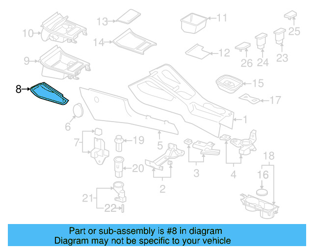 Side Trim Panel 1K1-863-045-C-71N - View 12