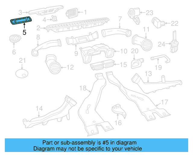 Outer Duct 5C1-819-656 - View 9