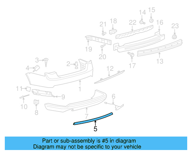Fender Liner Screw N-907-750-01 - View 44