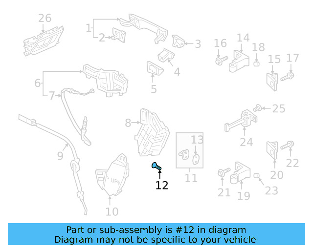 Striker Screw N-910-174-02 - View 20