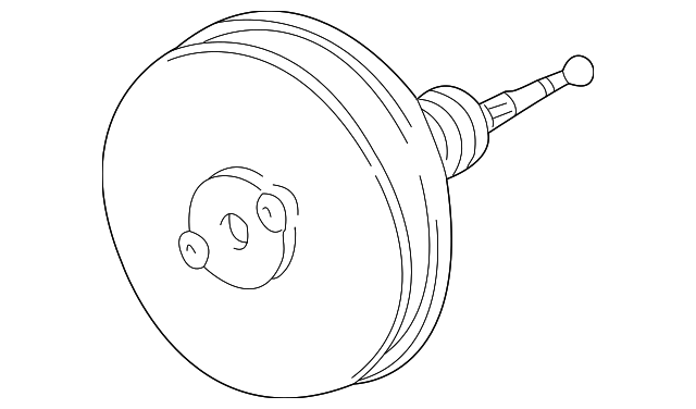 Brake Booster 3B0-612-107-D - View 2