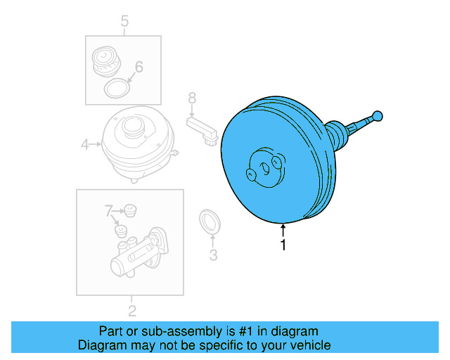 Power Booster 8E0-612-107-L