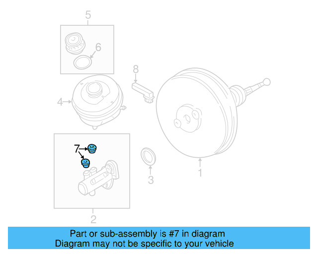 Reservoir Cap Plug 4M0-611-817-A - View 20