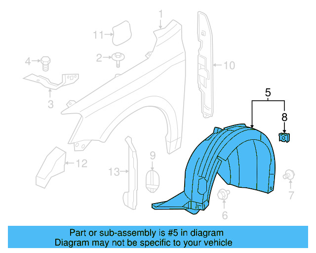 Fender Liner 5C6-805-912